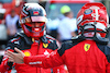 GP MESSICO, Charles Leclerc (MON) Ferrari celebrates his pole position in qualifying parc ferme with second placed team mate Carlos Sainz Jr (ESP) Ferrari.
28.10.2023. Formula 1 World Championship, Rd 20, Mexican Grand Prix, Mexico City, Mexico, Qualifiche Day.
 - www.xpbimages.com, EMail: requests@xpbimages.com © Copyright: Coates / XPB Images