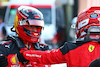 GP MESSICO, Charles Leclerc (MON) Ferrari celebrates his pole position in qualifying parc ferme with second placed team mate Carlos Sainz Jr (ESP) Ferrari.
28.10.2023. Formula 1 World Championship, Rd 20, Mexican Grand Prix, Mexico City, Mexico, Qualifiche Day.
 - www.xpbimages.com, EMail: requests@xpbimages.com © Copyright: Coates / XPB Images