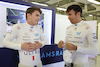GP MESSICO, (L to R): Logan Sargeant (USA) Williams Racing with Alexander Albon (THA) Williams Racing.
28.10.2023. Formula 1 World Championship, Rd 20, Mexican Grand Prix, Mexico City, Mexico, Qualifiche Day.
- www.xpbimages.com, EMail: requests@xpbimages.com © Copyright: Bearne / XPB Images