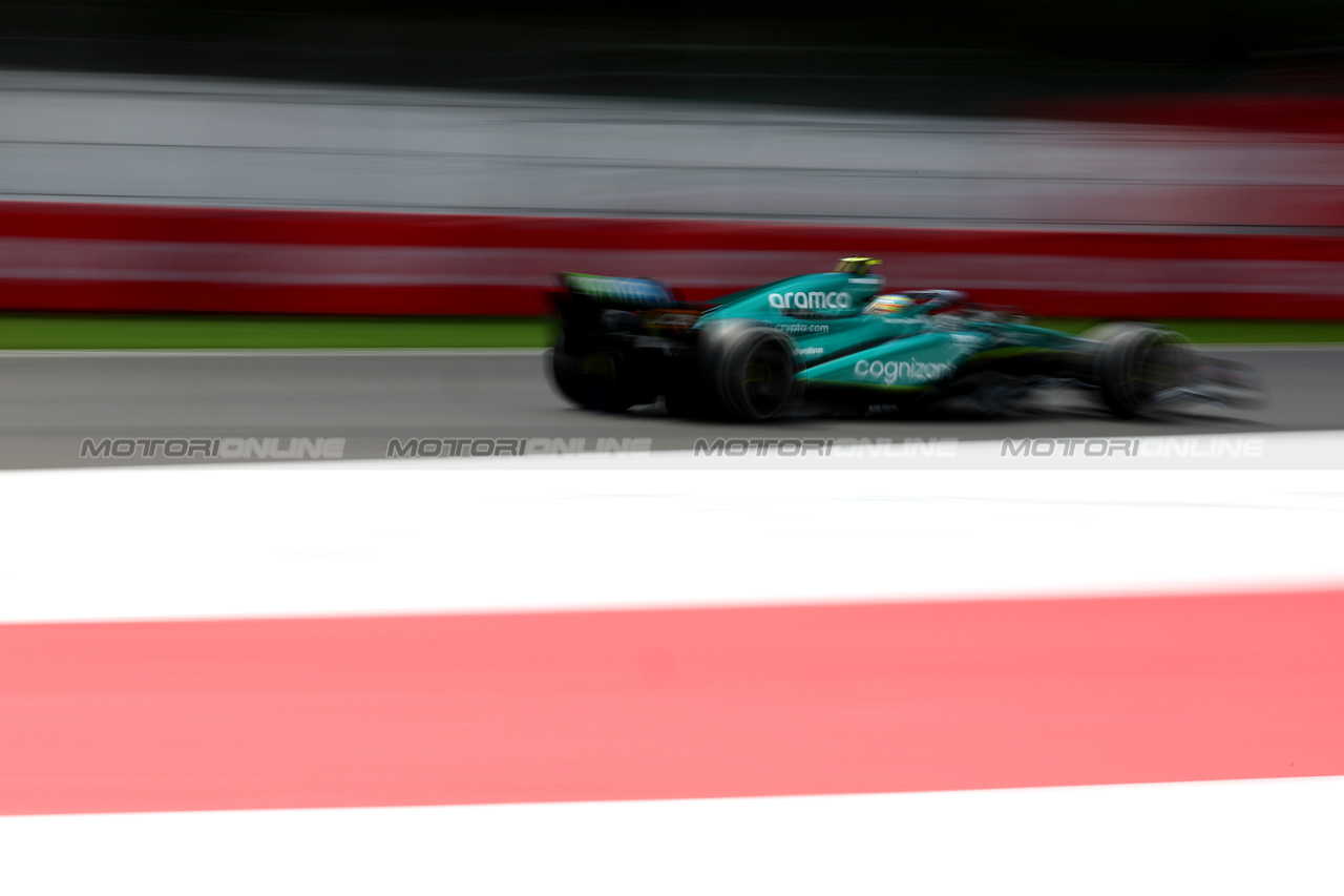 GP MESSICO, Fernando Alonso (ESP) Aston Martin F1 Team AMR23.

27.10.2023. Formula 1 World Championship, Rd 20, Mexican Grand Prix, Mexico City, Mexico, Practice Day.

 - www.xpbimages.com, EMail: requests@xpbimages.com © Copyright: Coates / XPB Images