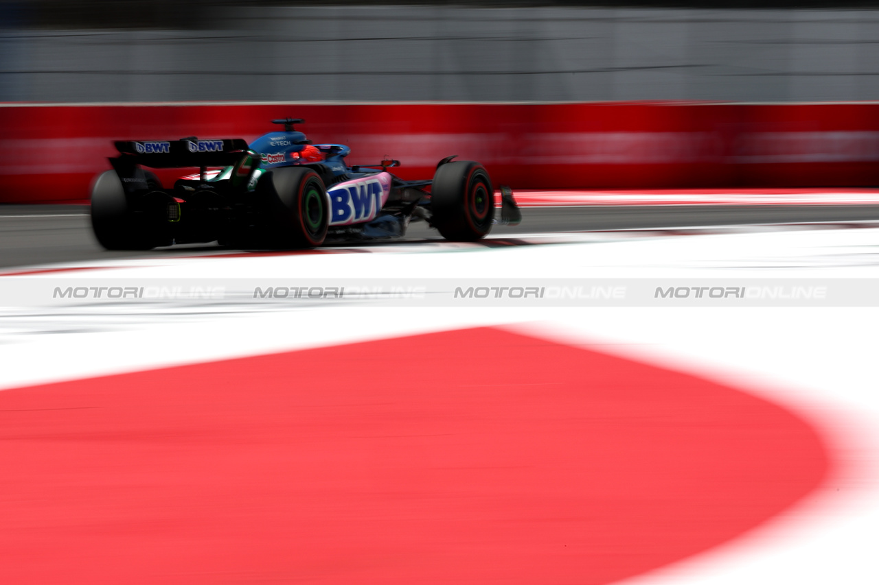GP MESSICO, Esteban Ocon (FRA) Alpine F1 Team A523.

27.10.2023. Formula 1 World Championship, Rd 20, Mexican Grand Prix, Mexico City, Mexico, Practice Day.

 - www.xpbimages.com, EMail: requests@xpbimages.com © Copyright: Coates / XPB Images