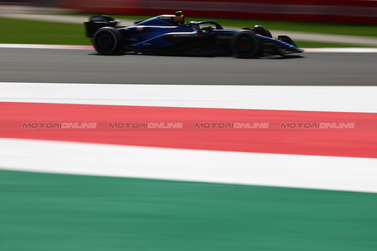 GP MESSICO, Logan Sargeant (USA) Williams Racing FW45.

27.10.2023. Formula 1 World Championship, Rd 20, Mexican Grand Prix, Mexico City, Mexico, Practice Day.

 - www.xpbimages.com, EMail: requests@xpbimages.com © Copyright: Coates / XPB Images