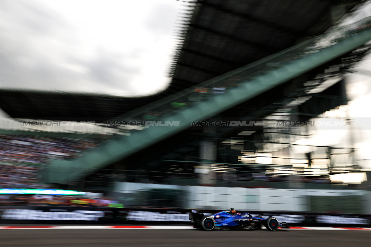 GP MESSICO, Alexander Albon (THA) Williams Racing FW45.

27.10.2023. Formula 1 World Championship, Rd 20, Mexican Grand Prix, Mexico City, Mexico, Practice Day.

 - www.xpbimages.com, EMail: requests@xpbimages.com © Copyright: Coates / XPB Images