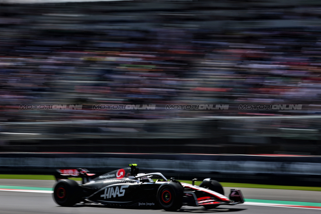 GP MESSICO, Nico Hulkenberg (GER) Haas VF-23.

27.10.2023. Formula 1 World Championship, Rd 20, Mexican Grand Prix, Mexico City, Mexico, Practice Day.

 - www.xpbimages.com, EMail: requests@xpbimages.com © Copyright: Coates / XPB Images