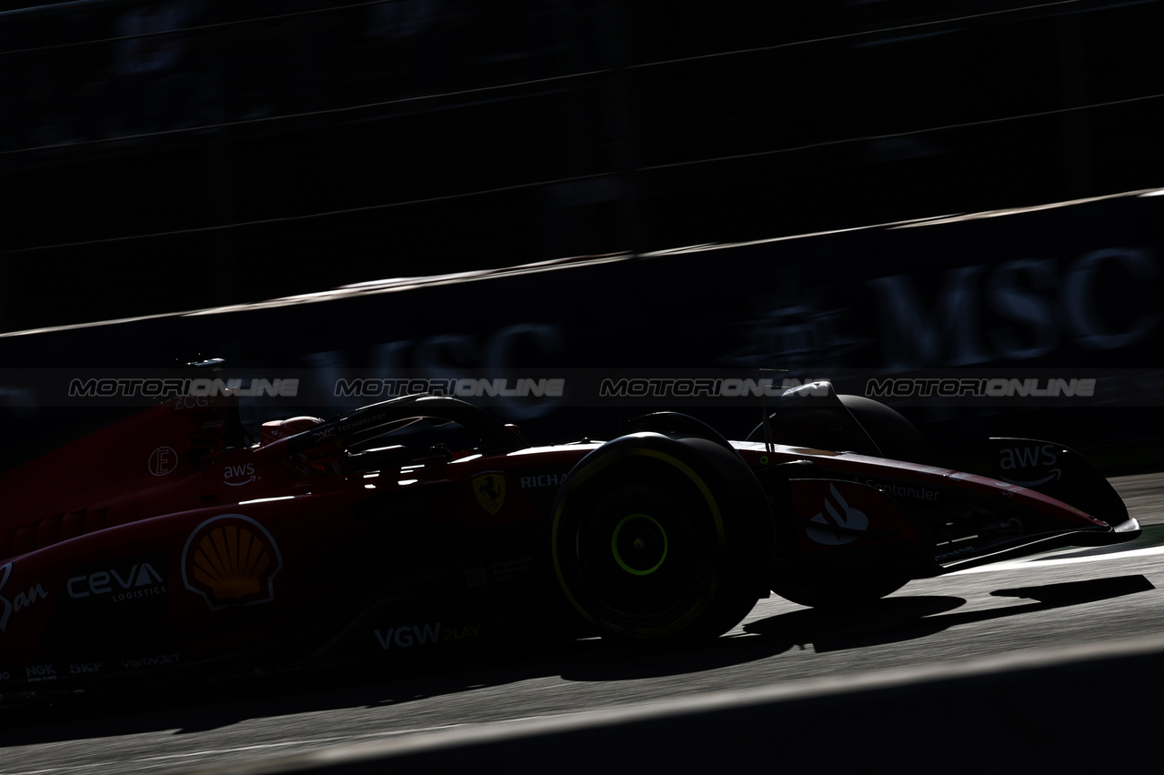 GP MESSICO, Charles Leclerc (FRA), Ferrari 
27.10.2023. Formula 1 World Championship, Rd 20, Mexican Grand Prix, Mexico City, Mexico, Practice Day.
- www.xpbimages.com, EMail: requests@xpbimages.com © Copyright: Charniaux / XPB Images