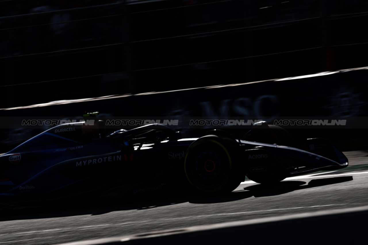 GP MESSICO, Logan Sargeant (USA), Williams F1 Team  
27.10.2023. Formula 1 World Championship, Rd 20, Mexican Grand Prix, Mexico City, Mexico, Practice Day.
- www.xpbimages.com, EMail: requests@xpbimages.com © Copyright: Charniaux / XPB Images