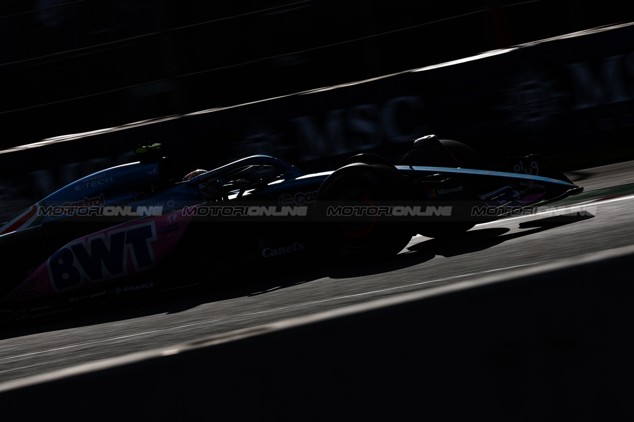 GP MESSICO, Pierre Gasly (FRA), Alpine F1 Team 
27.10.2023. Formula 1 World Championship, Rd 20, Mexican Grand Prix, Mexico City, Mexico, Practice Day.
- www.xpbimages.com, EMail: requests@xpbimages.com © Copyright: Charniaux / XPB Images