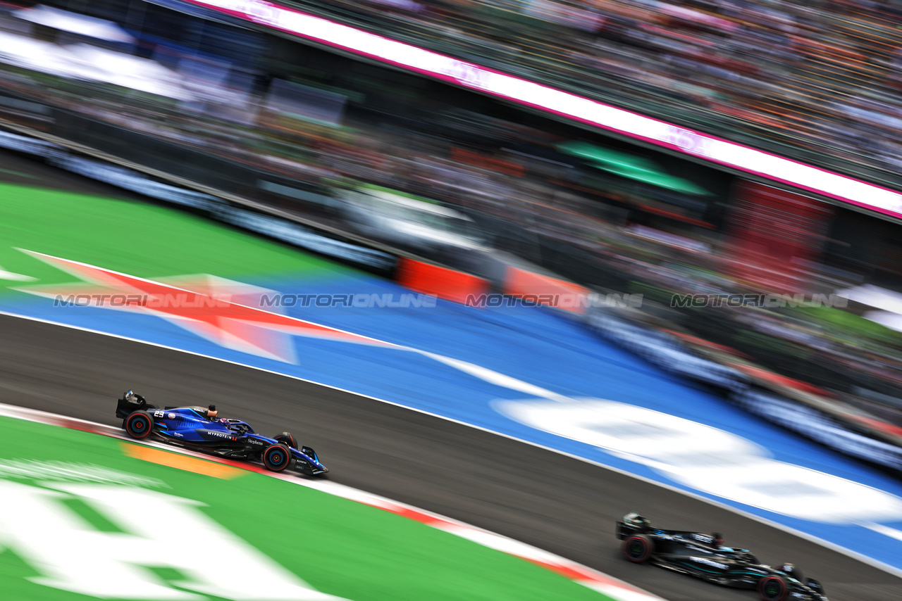 GP MESSICO, Alexander Albon (THA) Williams Racing FW45.

27.10.2023. Formula 1 World Championship, Rd 20, Mexican Grand Prix, Mexico City, Mexico, Practice Day.

- www.xpbimages.com, EMail: requests@xpbimages.com © Copyright: Bearne / XPB Images