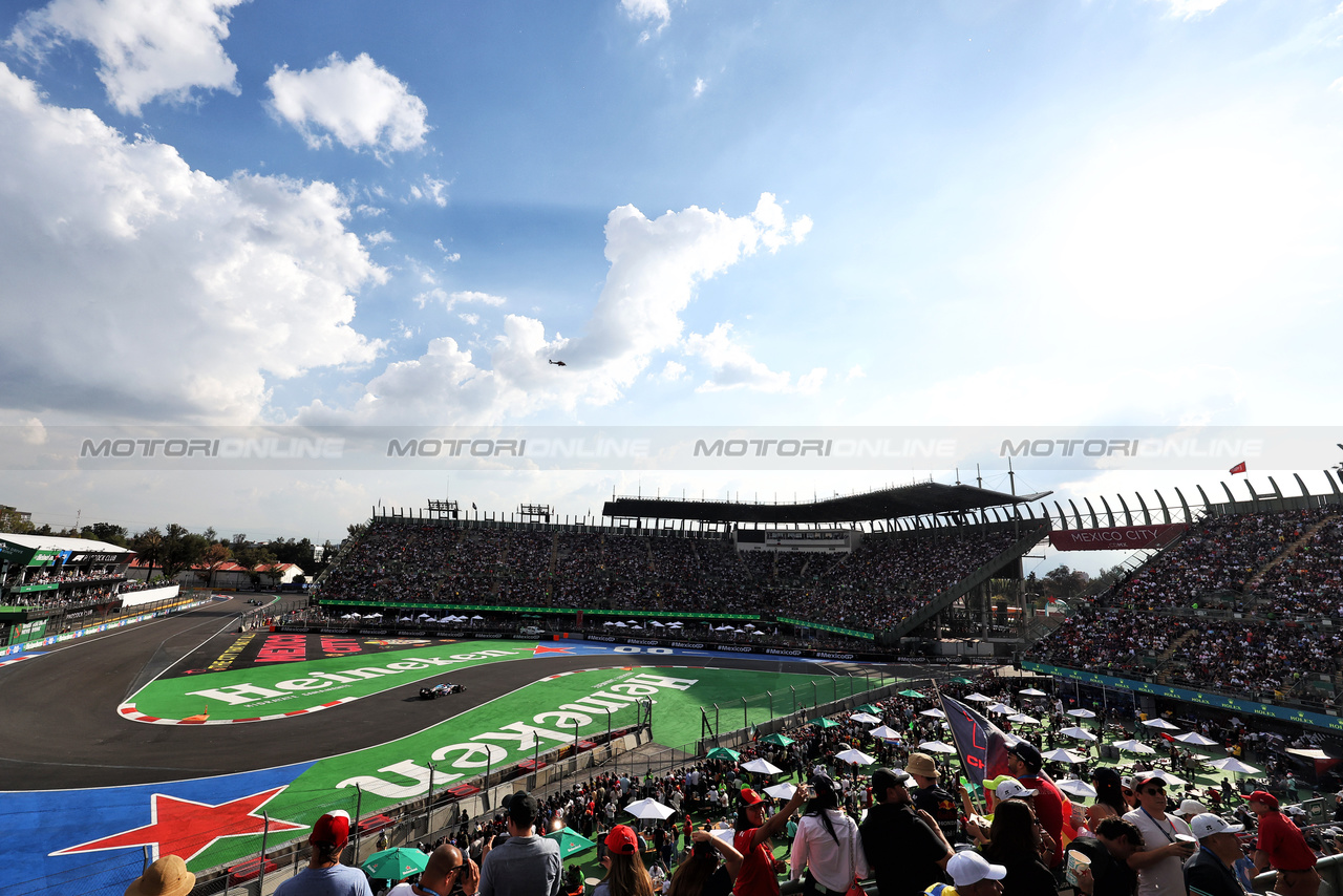 GP MESSICO, Esteban Ocon (FRA) Alpine F1 Team A523.

27.10.2023. Formula 1 World Championship, Rd 20, Mexican Grand Prix, Mexico City, Mexico, Practice Day.

- www.xpbimages.com, EMail: requests@xpbimages.com © Copyright: Bearne / XPB Images