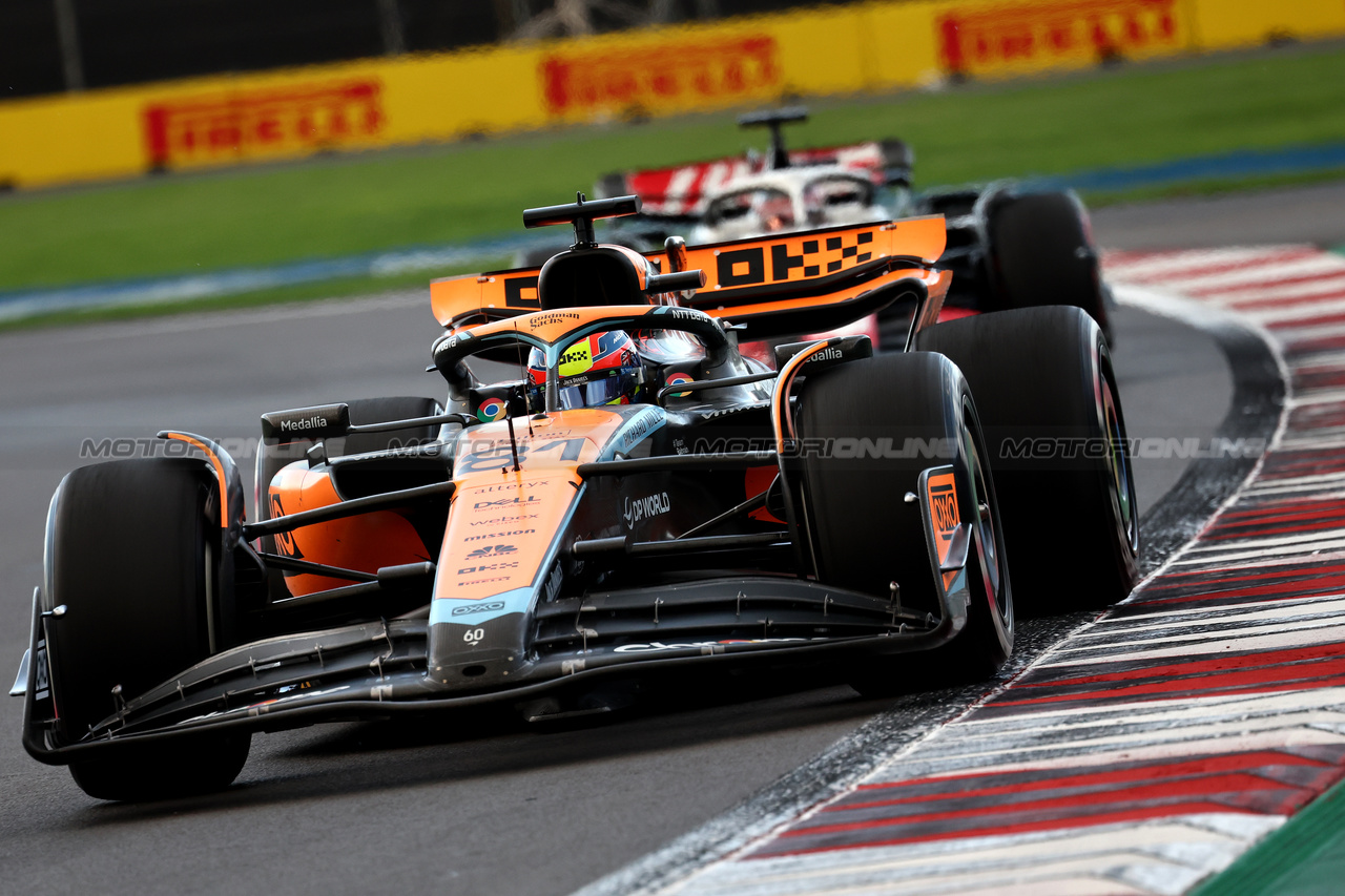 GP MESSICO, Oscar Piastri (AUS) McLaren MCL60.

27.10.2023. Formula 1 World Championship, Rd 20, Mexican Grand Prix, Mexico City, Mexico, Practice Day.

- www.xpbimages.com, EMail: requests@xpbimages.com © Copyright: Moy / XPB Images