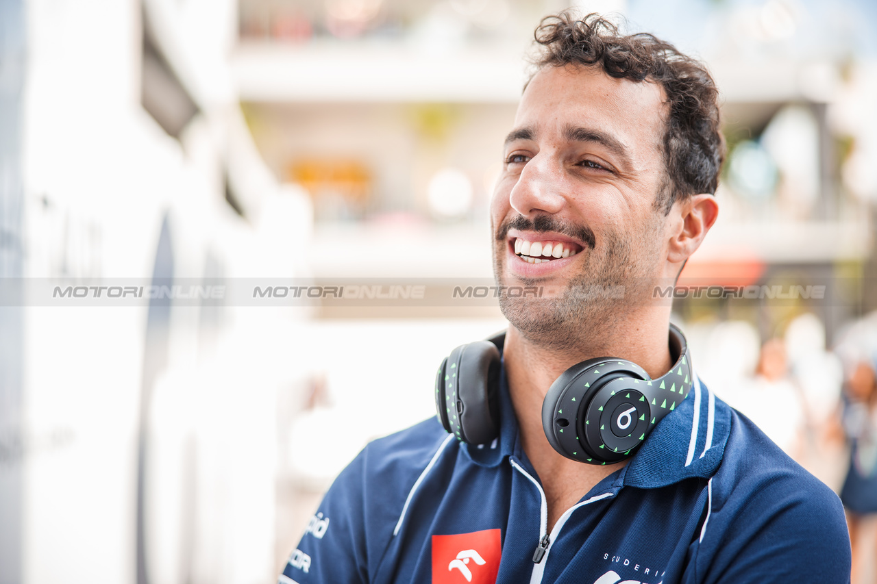 GP MESSICO, Daniel Ricciardo (AUS) AlphaTauri.

27.10.2023. Formula 1 World Championship, Rd 20, Mexican Grand Prix, Mexico City, Mexico, Practice Day.

- www.xpbimages.com, EMail: requests@xpbimages.com © Copyright: Bearne / XPB Images