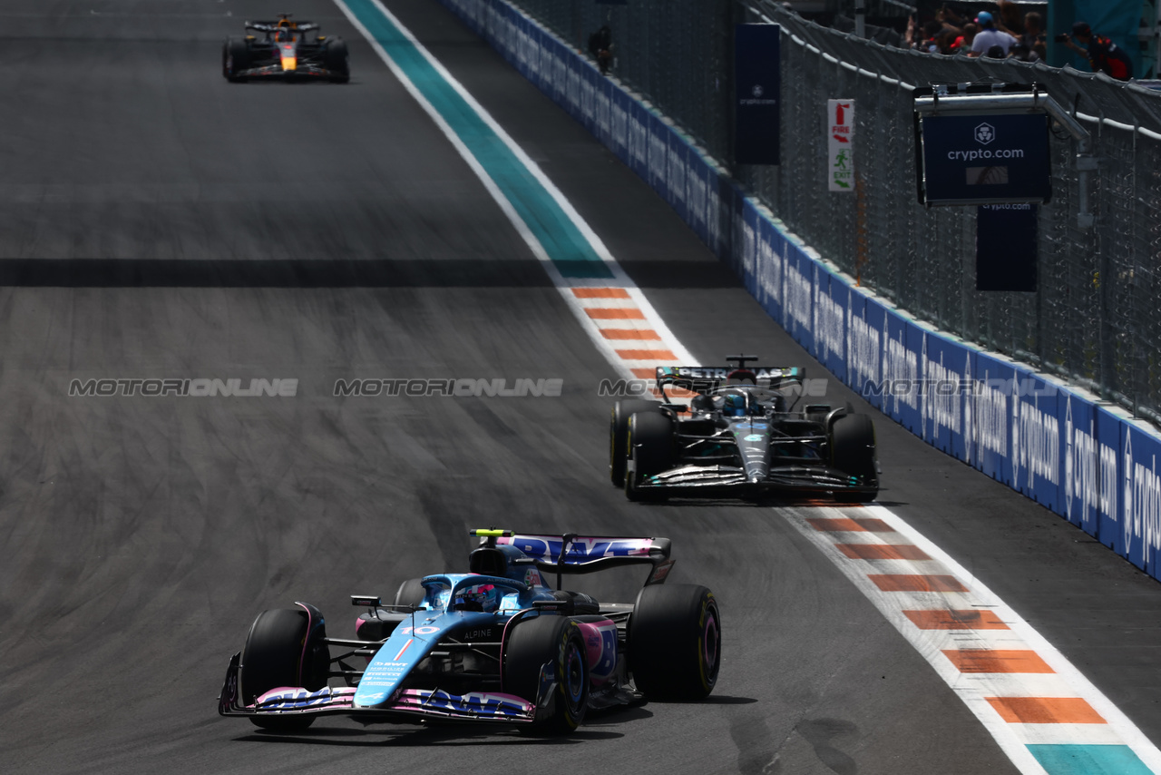 GP MIAMI, Pierre Gasly (FRA) Alpine F1 Team A523.

07.05.2023. Formula 1 World Championship, Rd 5, Miami Grand Prix, Miami, Florida, USA, Gara Day.

- www.xpbimages.com, EMail: requests@xpbimages.com ¬© Copyright: Batchelor / XPB Images