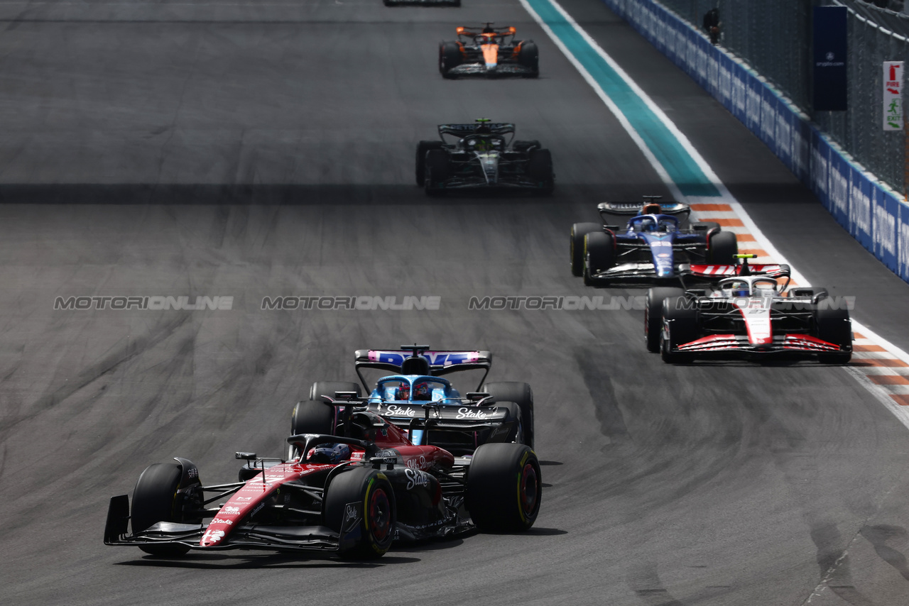 GP MIAMI, Valtteri Bottas (FIN) Alfa Romeo F1 Team C43.

07.05.2023. Formula 1 World Championship, Rd 5, Miami Grand Prix, Miami, Florida, USA, Gara Day.

- www.xpbimages.com, EMail: requests@xpbimages.com ¬© Copyright: Batchelor / XPB Images