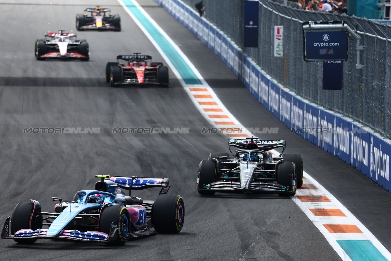 GP MIAMI, Pierre Gasly (FRA) Alpine F1 Team A523.

07.05.2023. Formula 1 World Championship, Rd 5, Miami Grand Prix, Miami, Florida, USA, Gara Day.

- www.xpbimages.com, EMail: requests@xpbimages.com ¬© Copyright: Batchelor / XPB Images