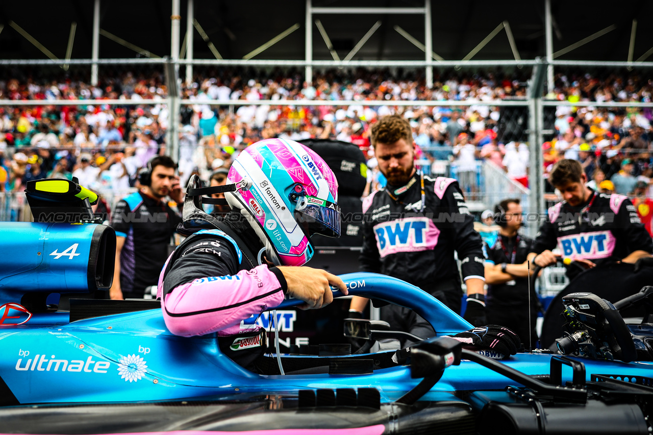 GP MIAMI, Pierre Gasly (FRA), Alpine F1 Team 
07.05.2023. Formula 1 World Championship, Rd 5, Miami Grand Prix, Miami, Florida, USA, Gara Day.
- www.xpbimages.com, EMail: requests@xpbimages.com ¬© Copyright: Charniaux / XPB Images