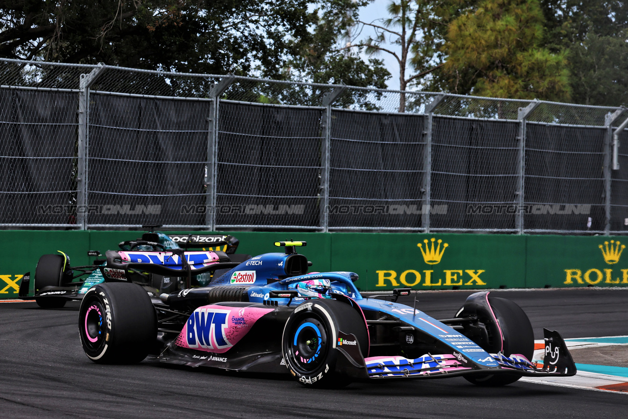 GP MIAMI, Pierre Gasly (FRA) Alpine F1 Team A523.

07.05.2023. Formula 1 World Championship, Rd 5, Miami Grand Prix, Miami, Florida, USA, Gara Day.

- www.xpbimages.com, EMail: requests@xpbimages.com ¬© Copyright: Moy / XPB Images