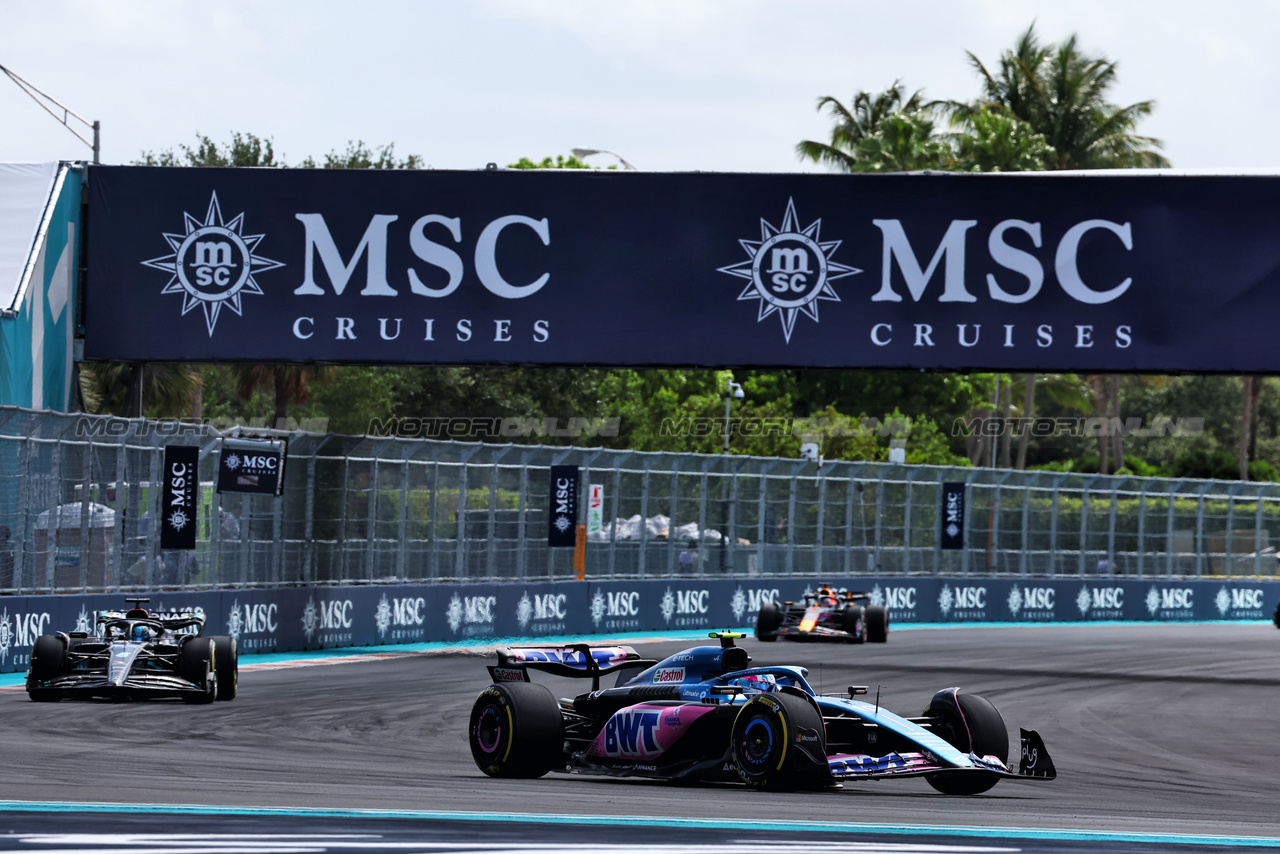 GP MIAMI, Pierre Gasly (FRA) Alpine F1 Team A523.

07.05.2023. Formula 1 World Championship, Rd 5, Miami Grand Prix, Miami, Florida, USA, Gara Day.

 - www.xpbimages.com, EMail: requests@xpbimages.com ¬© Copyright: Coates / XPB Images