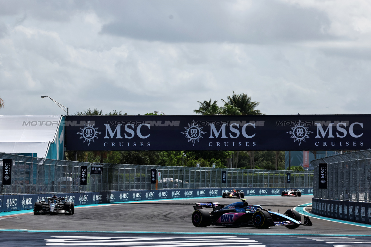 GP MIAMI, Pierre Gasly (FRA) Alpine F1 Team A523.

07.05.2023. Formula 1 World Championship, Rd 5, Miami Grand Prix, Miami, Florida, USA, Gara Day.

 - www.xpbimages.com, EMail: requests@xpbimages.com ¬© Copyright: Coates / XPB Images