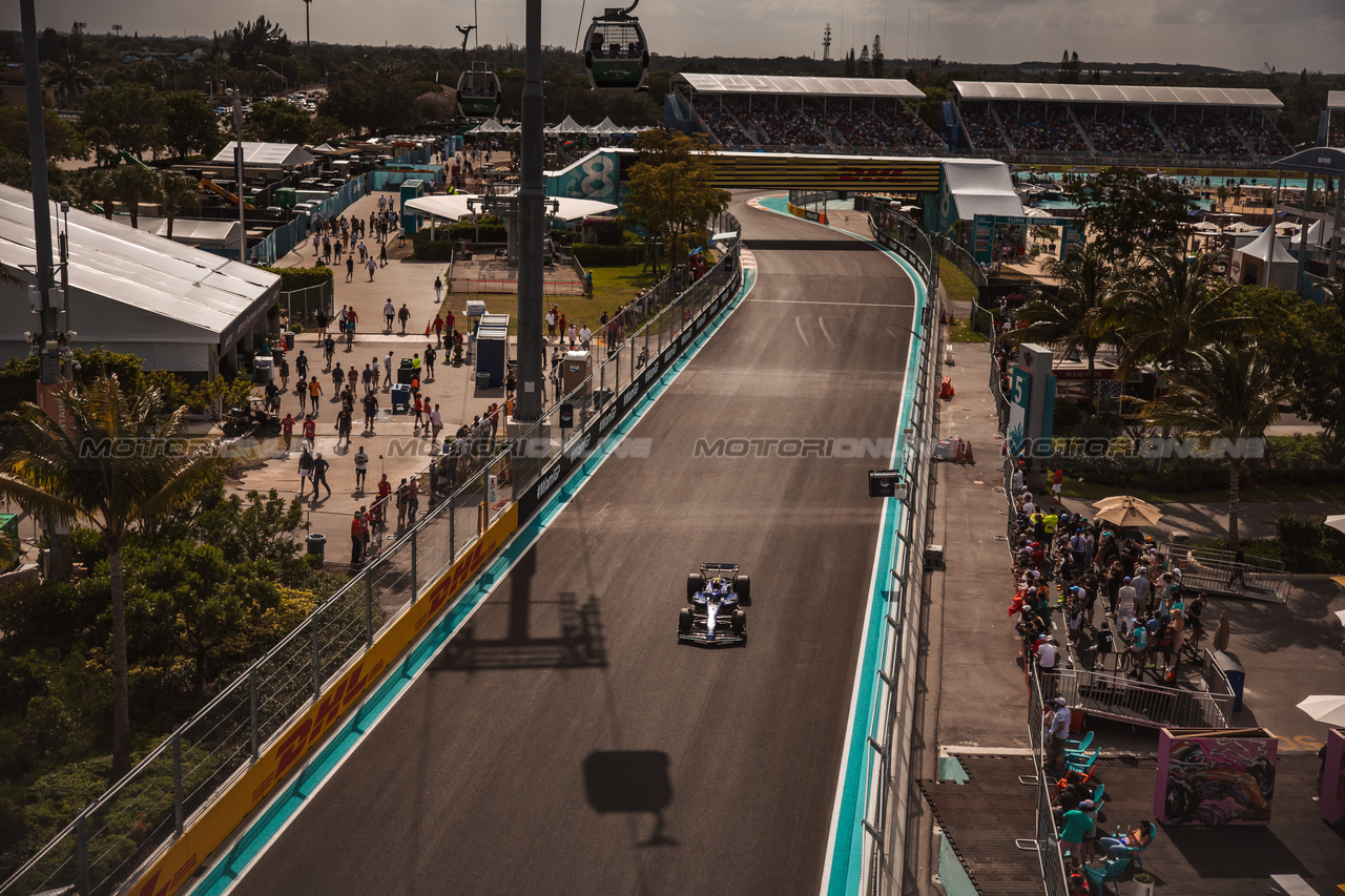 GP MIAMI, Logan Sargeant (USA) Williams Racing FW45.

07.05.2023. Formula 1 World Championship, Rd 5, Miami Grand Prix, Miami, Florida, USA, Gara Day.

- www.xpbimages.com, EMail: requests@xpbimages.com ¬© Copyright: Bearne / XPB Images