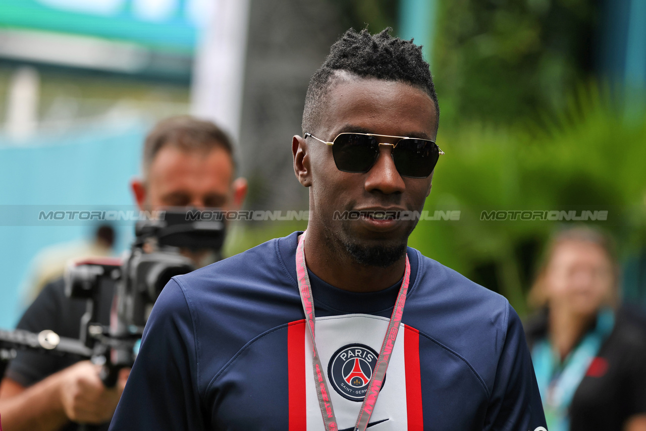 GP MIAMI, Blaise Matuidi (FRA) Former Football Player.

07.05.2023. Formula 1 World Championship, Rd 5, Miami Grand Prix, Miami, Florida, USA, Gara Day.

- www.xpbimages.com, EMail: requests@xpbimages.com ¬© Copyright: Moy / XPB Images