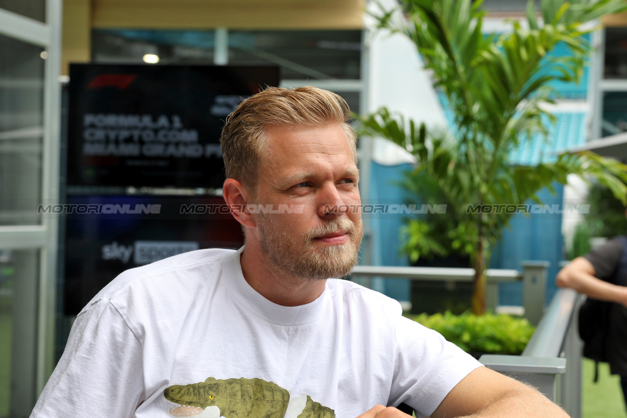 GP MIAMI, Kevin Magnussen (DEN) Haas F1 Team.

07.05.2023. Formula 1 World Championship, Rd 5, Miami Grand Prix, Miami, Florida, USA, Gara Day.

- www.xpbimages.com, EMail: requests@xpbimages.com ¬© Copyright: Bearne / XPB Images