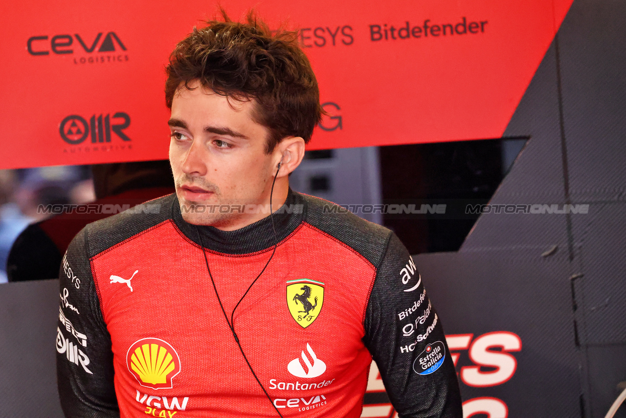 GP MIAMI, Charles Leclerc (MON) Ferrari.

07.05.2023. Formula 1 World Championship, Rd 5, Miami Grand Prix, Miami, Florida, USA, Gara Day.

- www.xpbimages.com, EMail: requests@xpbimages.com ¬© Copyright: Batchelor / XPB Images