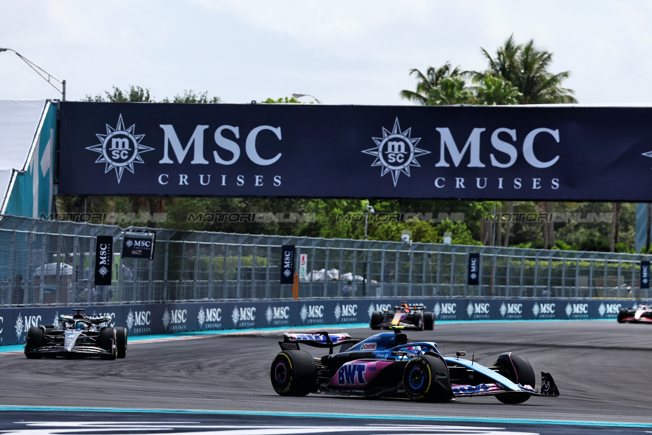 GP MIAMI, Pierre Gasly (FRA) Alpine F1 Team A523.

07.05.2023. Formula 1 World Championship, Rd 5, Miami Grand Prix, Miami, Florida, USA, Gara Day.

 - www.xpbimages.com, EMail: requests@xpbimages.com ¬© Copyright: Coates / XPB Images