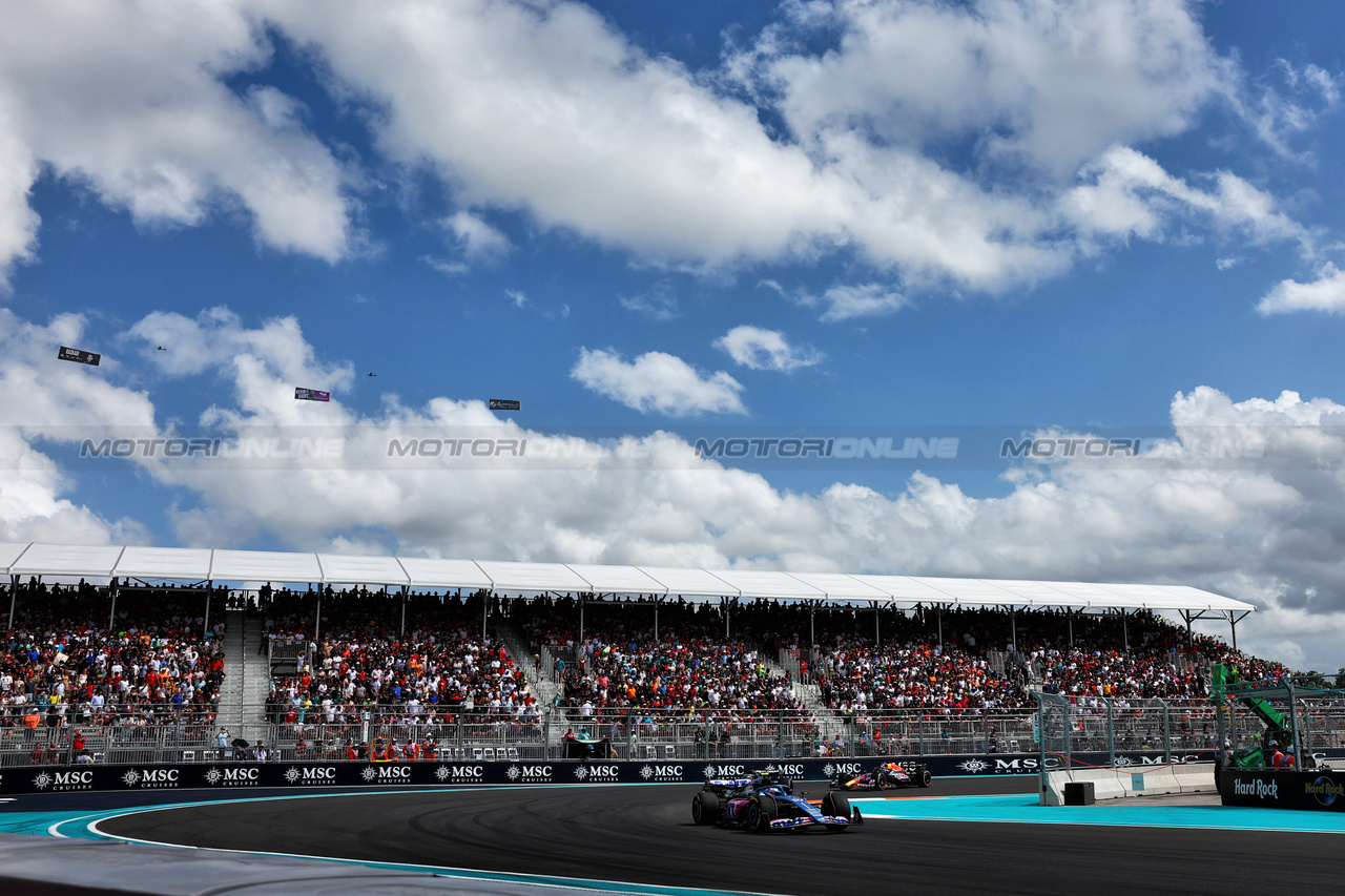 GP MIAMI, Pierre Gasly (FRA) Alpine F1 Team A523.

07.05.2023. Formula 1 World Championship, Rd 5, Miami Grand Prix, Miami, Florida, USA, Gara Day.

 - www.xpbimages.com, EMail: requests@xpbimages.com ¬© Copyright: Coates / XPB Images