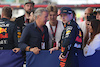 GP MIAMI, Gara winner Max Verstappen (NLD) Red Bull Racing with Raymond Vermeulen (NLD) Driver Manager in parc ferme.
07.05.2023. Formula 1 World Championship, Rd 5, Miami Grand Prix, Miami, Florida, USA, Gara Day.
 - www.xpbimages.com, EMail: requests@xpbimages.com ¬© Copyright: Gilbert / XPB Images