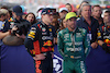 GP MIAMI, (L to R): vincitore Max Verstappen (NLD) Red Bull Racing with third placed Fernando Alonso (ESP) Aston Martin F1 Team in parc ferme.
07.05.2023. Formula 1 World Championship, Rd 5, Miami Grand Prix, Miami, Florida, USA, Gara Day.
 - www.xpbimages.com, EMail: requests@xpbimages.com ¬© Copyright: Gilbert / XPB Images