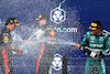 GP MIAMI, Sergio Perez (MEX), Red Bull Racing Max Verstappen (NLD), Red Bull Racing e Fernando Alonso (ESP), Aston Martin Racing 
07.05.2023. Formula 1 World Championship, Rd 5, Miami Grand Prix, Miami, Florida, USA, Gara Day.
- www.xpbimages.com, EMail: requests@xpbimages.com ¬© Copyright: Charniaux / XPB Images