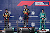 GP MIAMI, The podium (L to R): Sergio Perez (MEX) Red Bull Racing, second; Max Verstappen (NLD) Red Bull Racing, vincitore; Fernando Alonso (ESP) Aston Martin F1 Team, third.
07.05.2023. Formula 1 World Championship, Rd 5, Miami Grand Prix, Miami, Florida, USA, Gara Day.
- www.xpbimages.com, EMail: requests@xpbimages.com ¬© Copyright: Moy / XPB Images