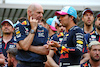 GP MIAMI, (L to R): Adrian Newey (GBR) Red Bull Racing Chief Technical Officer with Sergio Perez (MEX) Red Bull Racing.
07.05.2023. Formula 1 World Championship, Rd 5, Miami Grand Prix, Miami, Florida, USA, Gara Day.
 - www.xpbimages.com, EMail: requests@xpbimages.com ¬© Copyright: Coates / XPB Images