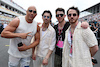 GP MIAMI, Vin Diesel (USA) Actor with the Jonas Brothers on the grid.
07.05.2023. Formula 1 World Championship, Rd 5, Miami Grand Prix, Miami, Florida, USA, Gara Day.
- www.xpbimages.com, EMail: requests@xpbimages.com ¬© Copyright: Moy / XPB Images