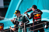 GP MIAMI, (L to R): Fernando Alonso (ESP) Aston Martin F1 Team celebrates his third position on the podium with vincitore Max Verstappen (NLD) Red Bull Racing.
07.05.2023. Formula 1 World Championship, Rd 5, Miami Grand Prix, Miami, Florida, USA, Gara Day.
- www.xpbimages.com, EMail: requests@xpbimages.com ¬© Copyright: Price / XPB Images