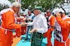 GP MIAMI, Jackie Stewart (GBR) with Marshals.
07.05.2023. Formula 1 World Championship, Rd 5, Miami Grand Prix, Miami, Florida, USA, Gara Day.
- www.xpbimages.com, EMail: requests@xpbimages.com ¬© Copyright: Moy / XPB Images