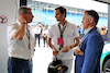 GP MIAMI, Bernd Maylander (GER) FIA Safety Car Driver (Left) with Roger Federer (SUI) Tennis Player (Centre).
07.05.2023. Formula 1 World Championship, Rd 5, Miami Grand Prix, Miami, Florida, USA, Gara Day.
- www.xpbimages.com, EMail: requests@xpbimages.com ¬© Copyright: Moy / XPB Images