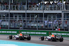 GP MIAMI, Max Verstappen (NLD) Red Bull Racing RB19 passes team mate Sergio Perez (MEX) Red Bull Racing RB19 to take the lead of the race.
07.05.2023. Formula 1 World Championship, Rd 5, Miami Grand Prix, Miami, Florida, USA, Gara Day.
- www.xpbimages.com, EMail: requests@xpbimages.com ¬© Copyright: Batchelor / XPB Images