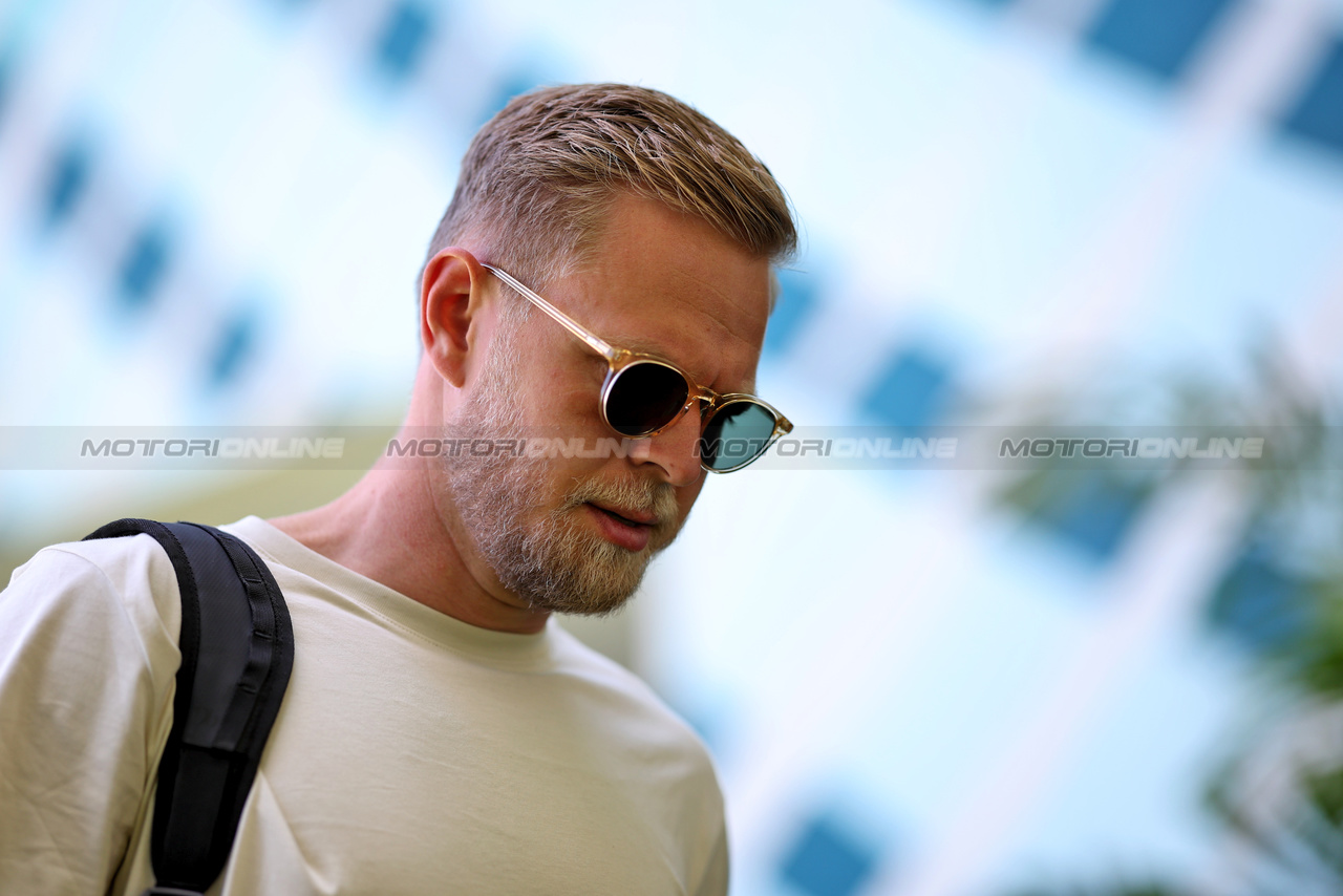 GP MIAMI, Kevin Magnussen (DEN) Haas F1 Team.

04.05.2023. Formula 1 World Championship, Rd 5, Miami Grand Prix, Miami, Florida, USA, Preparation Day.

 - www.xpbimages.com, EMail: requests@xpbimages.com ¬© Copyright: Gilbert / XPB Images