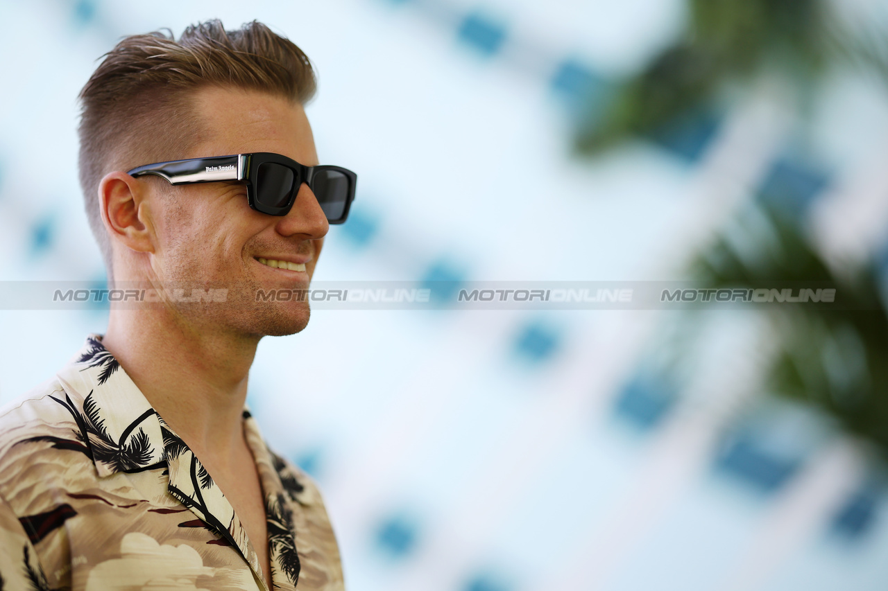 GP MIAMI, Nico Hulkenberg (GER) Haas F1 Team.

04.05.2023. Formula 1 World Championship, Rd 5, Miami Grand Prix, Miami, Florida, USA, Preparation Day.

 - www.xpbimages.com, EMail: requests@xpbimages.com ¬© Copyright: Gilbert / XPB Images
