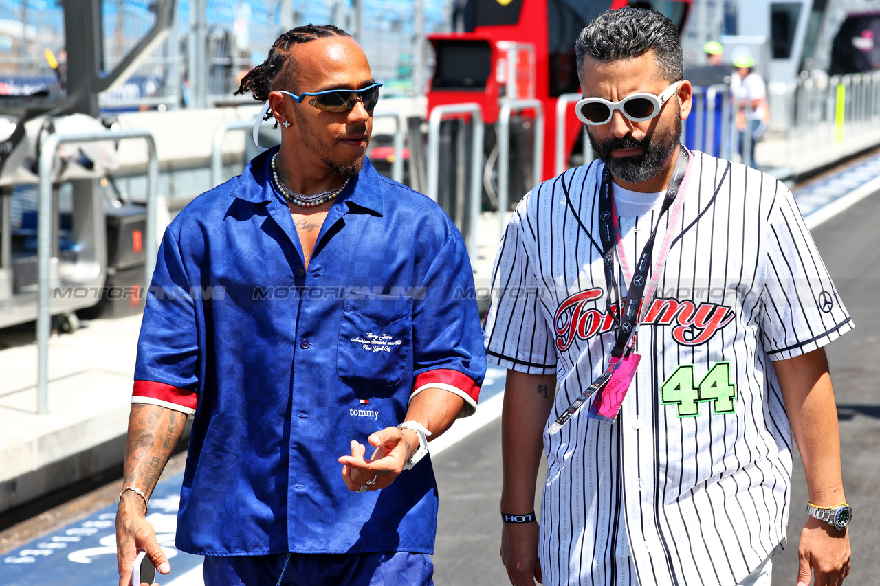 GP MIAMI, Lewis Hamilton (GBR) Mercedes AMG F1.

04.05.2023. Formula 1 World Championship, Rd 5, Miami Grand Prix, Miami, Florida, USA, Preparation Day.

 - www.xpbimages.com, EMail: requests@xpbimages.com ¬© Copyright: Coates / XPB Images