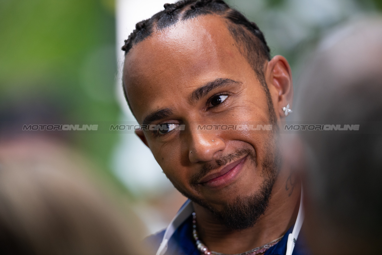 GP MIAMI, Lewis Hamilton (GBR) Mercedes AMG F1.

04.05.2023. Formula 1 World Championship, Rd 5, Miami Grand Prix, Miami, Florida, USA, Preparation Day.

- www.xpbimages.com, EMail: requests@xpbimages.com ¬© Copyright: Price / XPB Images