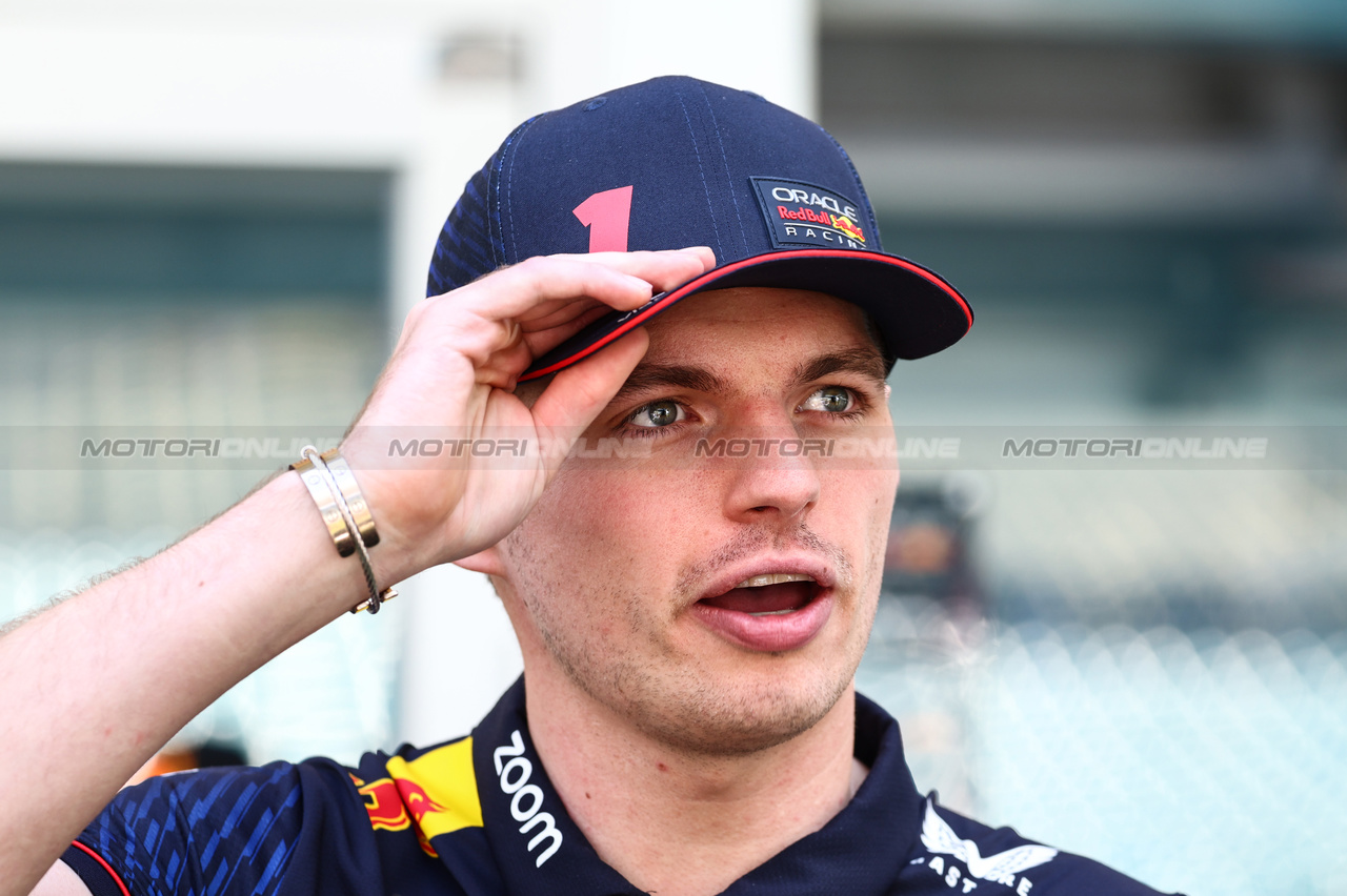 GP MIAMI, Max Verstappen (NLD), Red Bull Racing 
04.05.2023. Formula 1 World Championship, Rd 5, Miami Grand Prix, Miami, Florida, USA, Preparation Day.
- www.xpbimages.com, EMail: requests@xpbimages.com ¬© Copyright: Charniaux / XPB Images
