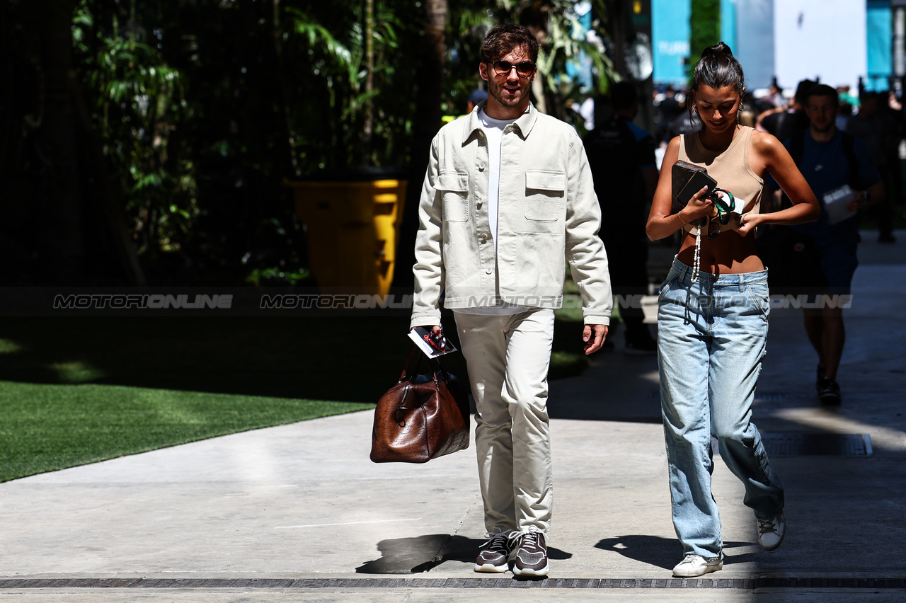 GP MIAMI, Pierre Gasly (FRA), Alpine F1 Team 
04.05.2023. Formula 1 World Championship, Rd 5, Miami Grand Prix, Miami, Florida, USA, Preparation Day.
- www.xpbimages.com, EMail: requests@xpbimages.com ¬© Copyright: Charniaux / XPB Images