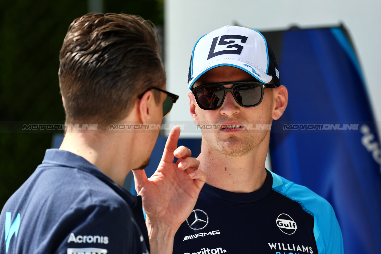 GP MIAMI, Logan Sargeant (USA) Williams Racing.

04.05.2023. Formula 1 World Championship, Rd 5, Miami Grand Prix, Miami, Florida, USA, Preparation Day.

 - www.xpbimages.com, EMail: requests@xpbimages.com ¬© Copyright: Coates / XPB Images