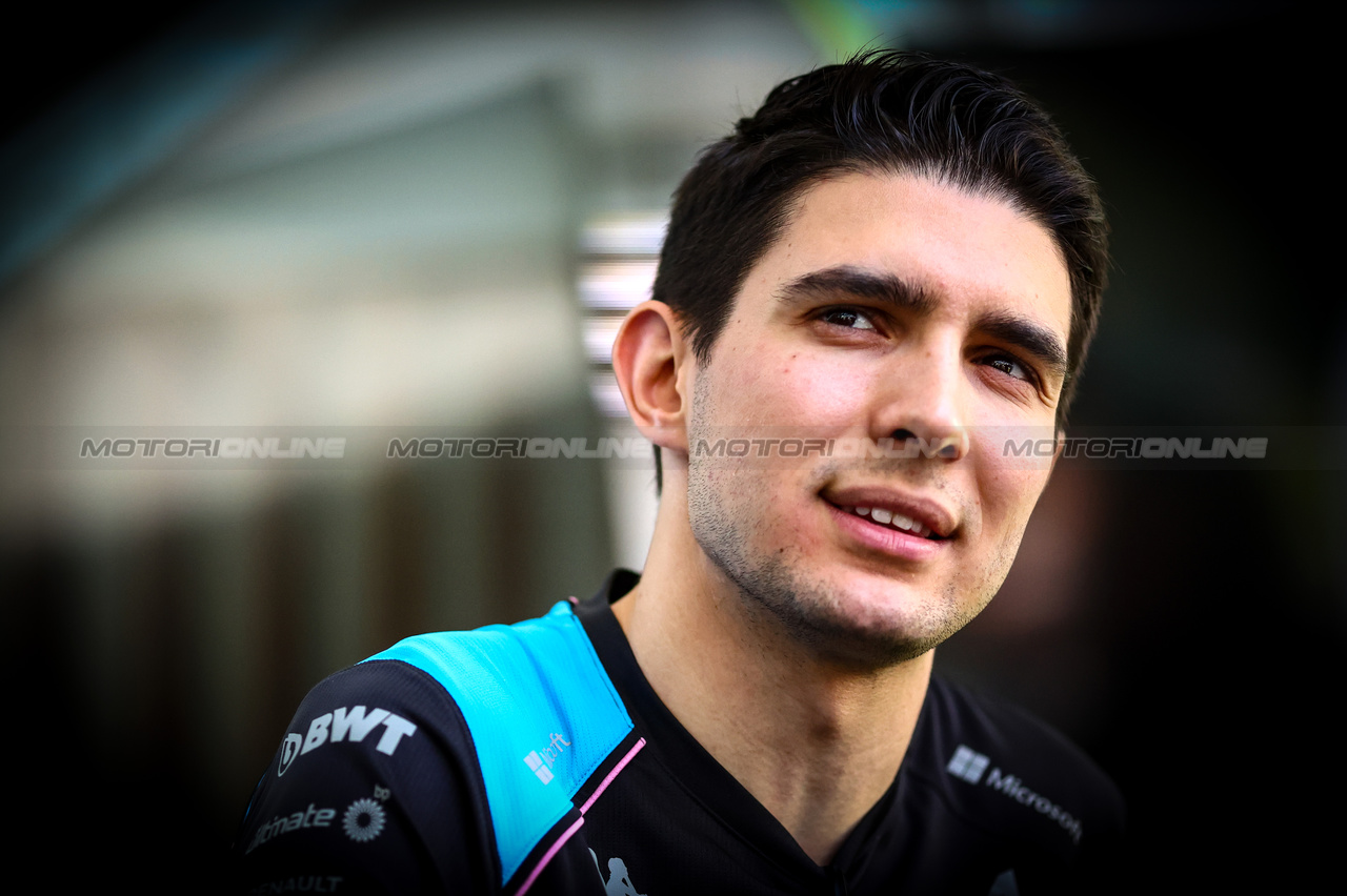 GP MIAMI, Esteban Ocon (FRA), Alpine F1 Team 
04.05.2023. Formula 1 World Championship, Rd 5, Miami Grand Prix, Miami, Florida, USA, Preparation Day.
- www.xpbimages.com, EMail: requests@xpbimages.com ¬© Copyright: Charniaux / XPB Images