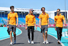 GP MIAMI, Lando Norris (GBR) McLaren walks the circuit with the team.
04.05.2023. Formula 1 World Championship, Rd 5, Miami Grand Prix, Miami, Florida, USA, Preparation Day.
- www.xpbimages.com, EMail: requests@xpbimages.com ¬© Copyright: Batchelor / XPB Images