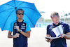 GP MIAMI, Alexander Albon (THA) Williams Racing walks the circuit with James Urwin (GBR) Williams Racing Gara Engineer.
04.05.2023. Formula 1 World Championship, Rd 5, Miami Grand Prix, Miami, Florida, USA, Preparation Day.
- www.xpbimages.com, EMail: requests@xpbimages.com ¬© Copyright: Bearne / XPB Images