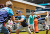 GP MIAMI, Logan Sargeant (USA) Williams Racing e Alexander Albon (THA) Williams Racing - American Football with the Miami Dolphins.
04.05.2023. Formula 1 World Championship, Rd 5, Miami Grand Prix, Miami, Florida, USA, Preparation Day.
- www.xpbimages.com, EMail: requests@xpbimages.com ¬© Copyright: Bearne / XPB Images