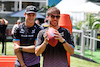 GP MIAMI, (L to R): Jack Doohan (AUS) Alpine F1 Team Reserve Driver plays American Football with Pierre Gasly (FRA) Alpine F1 Team.
04.05.2023. Formula 1 World Championship, Rd 5, Miami Grand Prix, Miami, Florida, USA, Preparation Day.
- www.xpbimages.com, EMail: requests@xpbimages.com ¬© Copyright: Moy / XPB Images